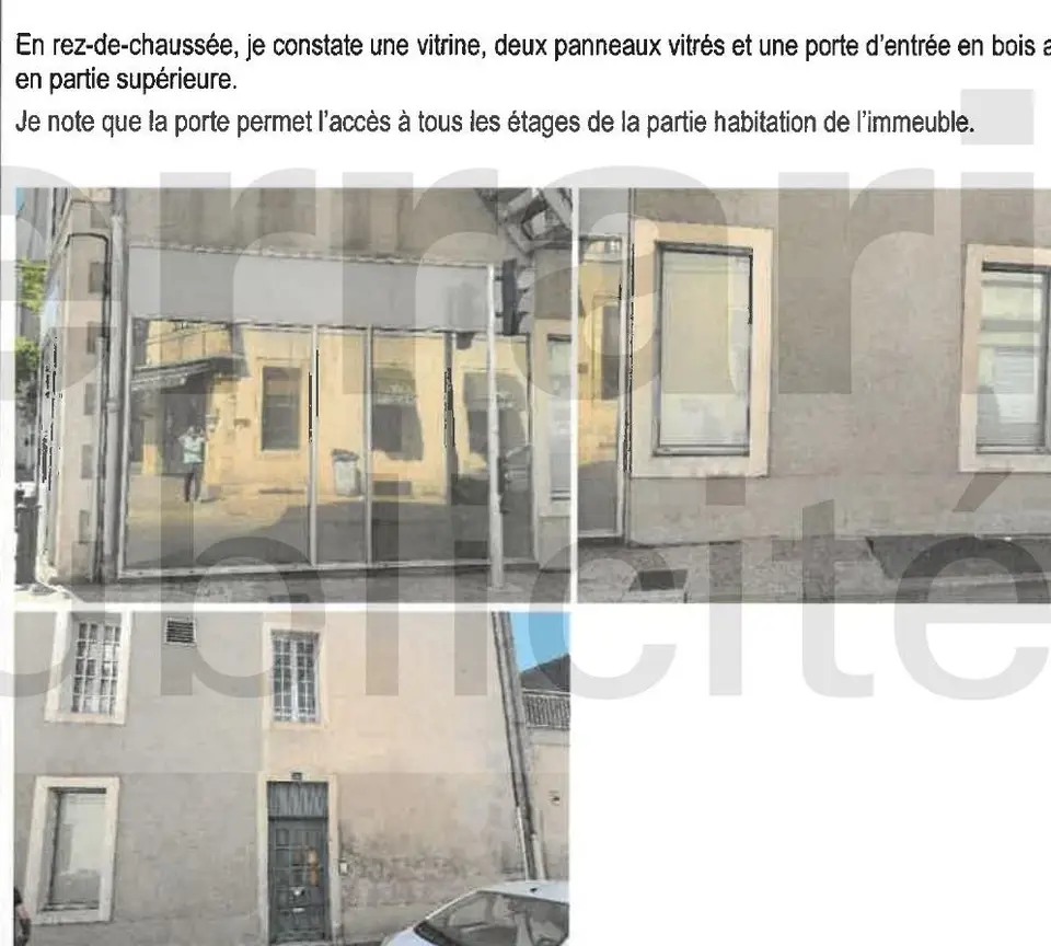 immeuble à Montluçon																	 (Allier)